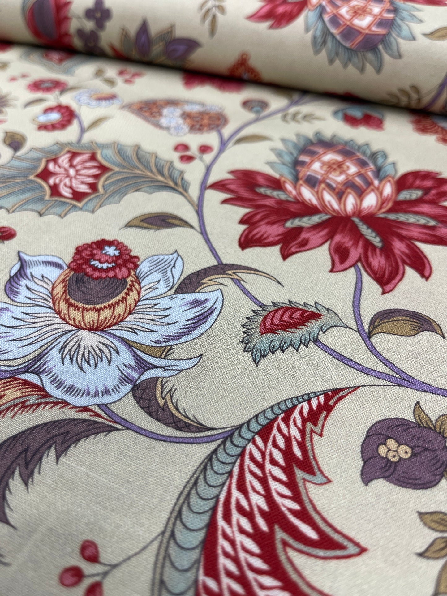 Patchwork and Quilting Cotton - Dutch Heritage - Light Sage