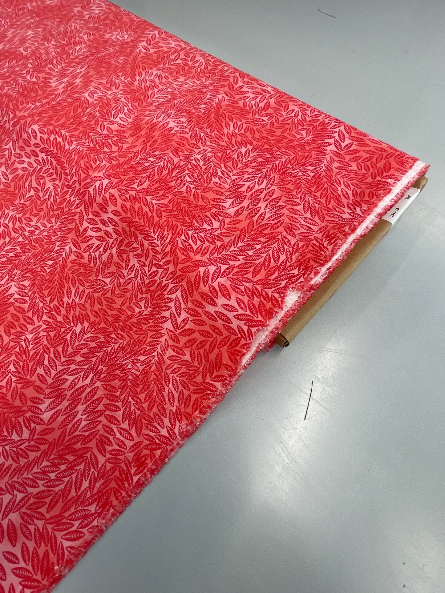 Quilting Cotton - Coral Leaf