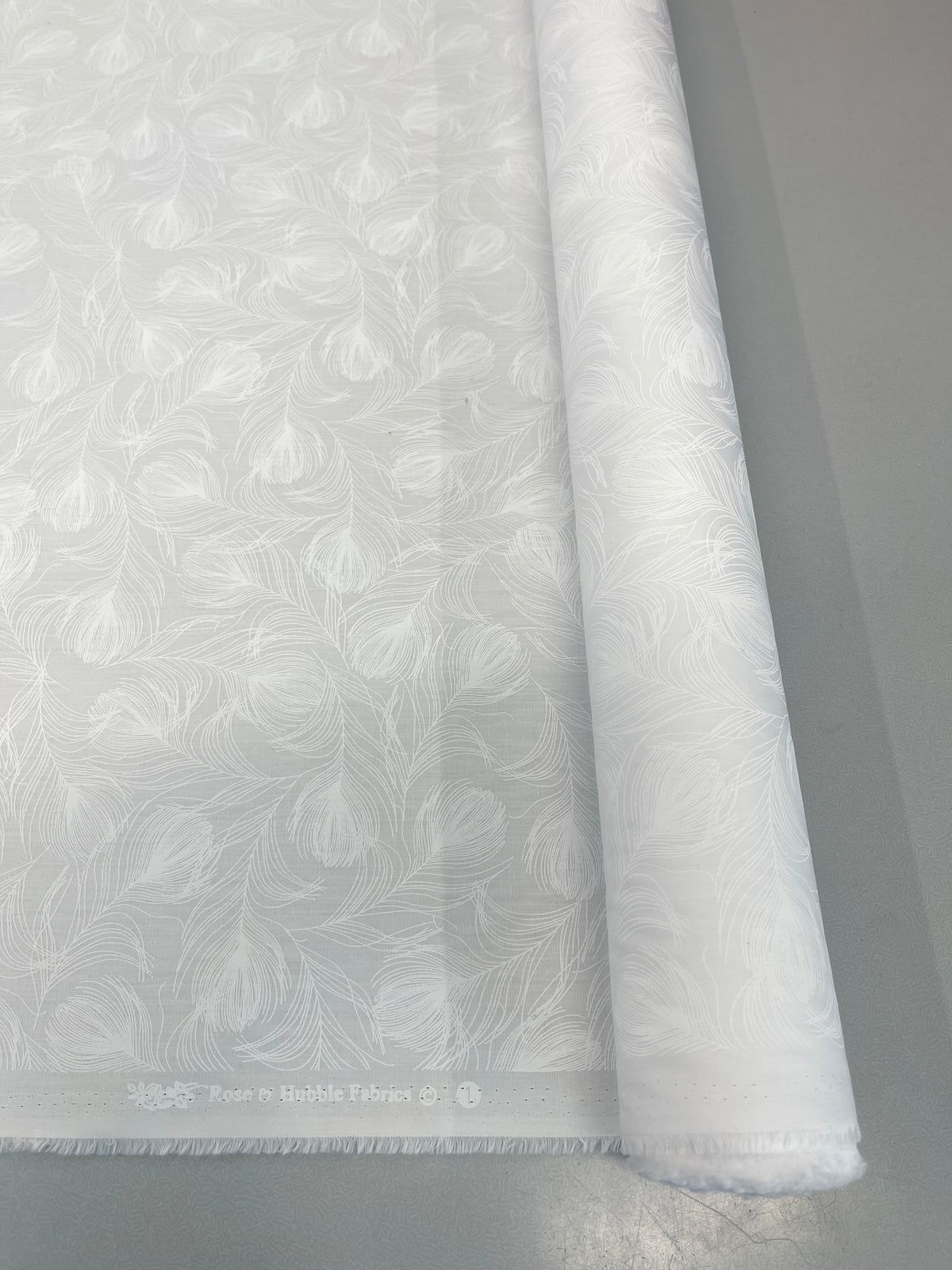 Floral Cotton Poplin - Layla - White
