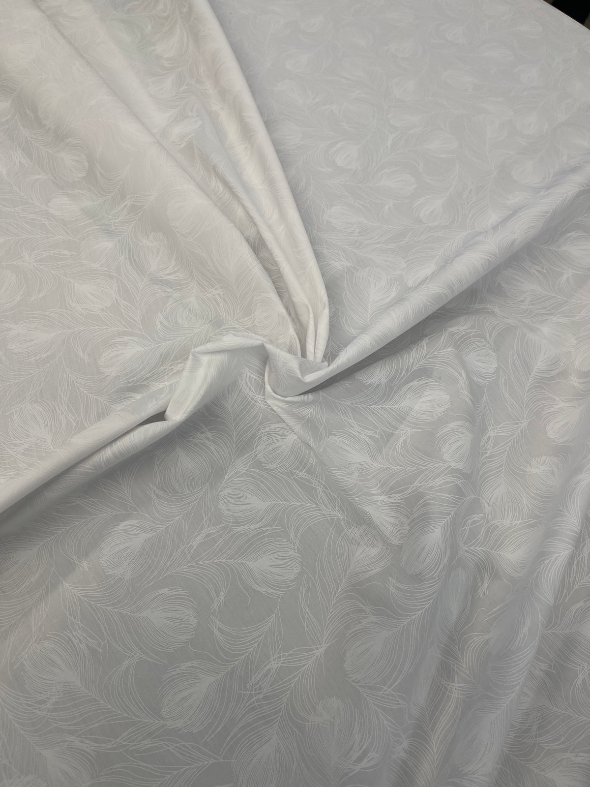 Floral Cotton Poplin - Layla - White