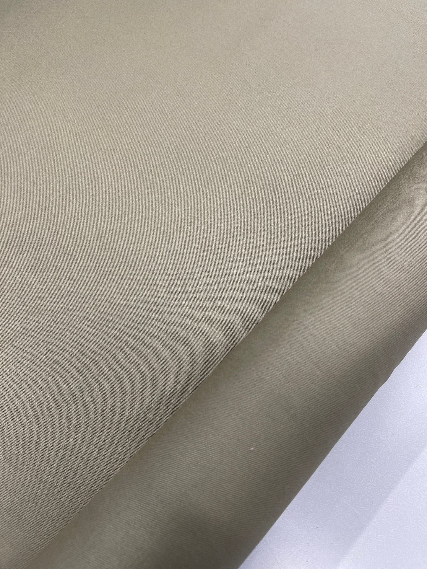 100% Cotton Gabardine - Light Khaki Green