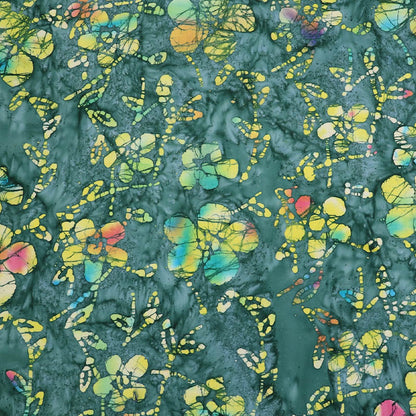Batik Cotton - Bonnie - Green