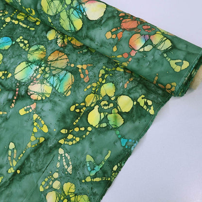 Batik Cotton - Bonnie - Green