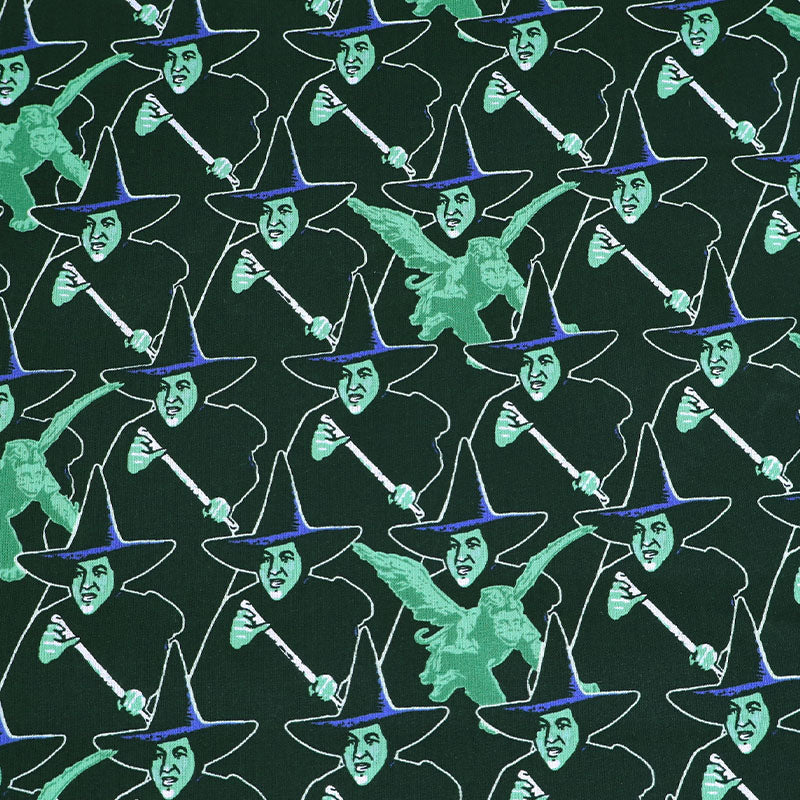 100% Cotton Wizard of Oz Fabric - Wicked Witch of the West