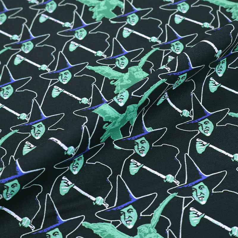 100% Cotton Wizard of Oz Fabric - Wicked Witch of the West