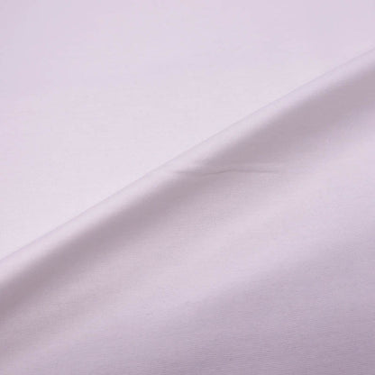 100% Cotton Brushed Cotton Flannel Fabric - White
