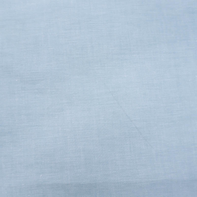 100% Cotton Chambray Fabric - Duck Egg Blue