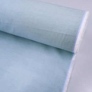 100% Cotton Chambray Fabric - Duck Egg Blue