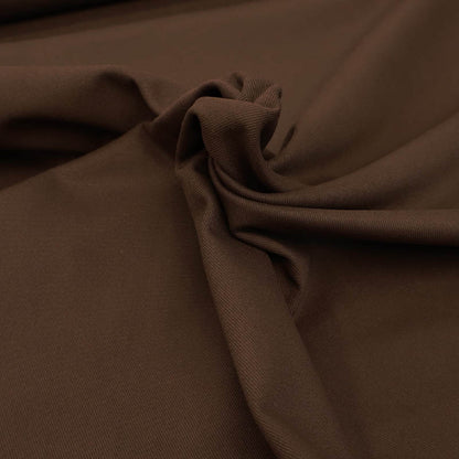 Deadstock Cotton Twill - Chocolate Brown