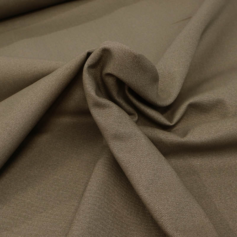 Deadstock Cotton Twill - Khaki Green