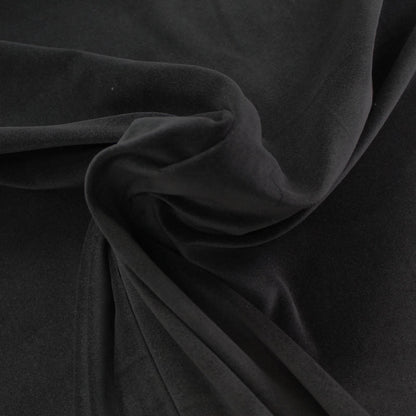  Black 100%  Cotton Velveteen Fabric