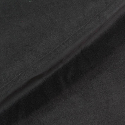 Black 100% Cotton Velveteen Fabric