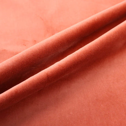 100% Cotton Burnt Orange Velveteen Fabric