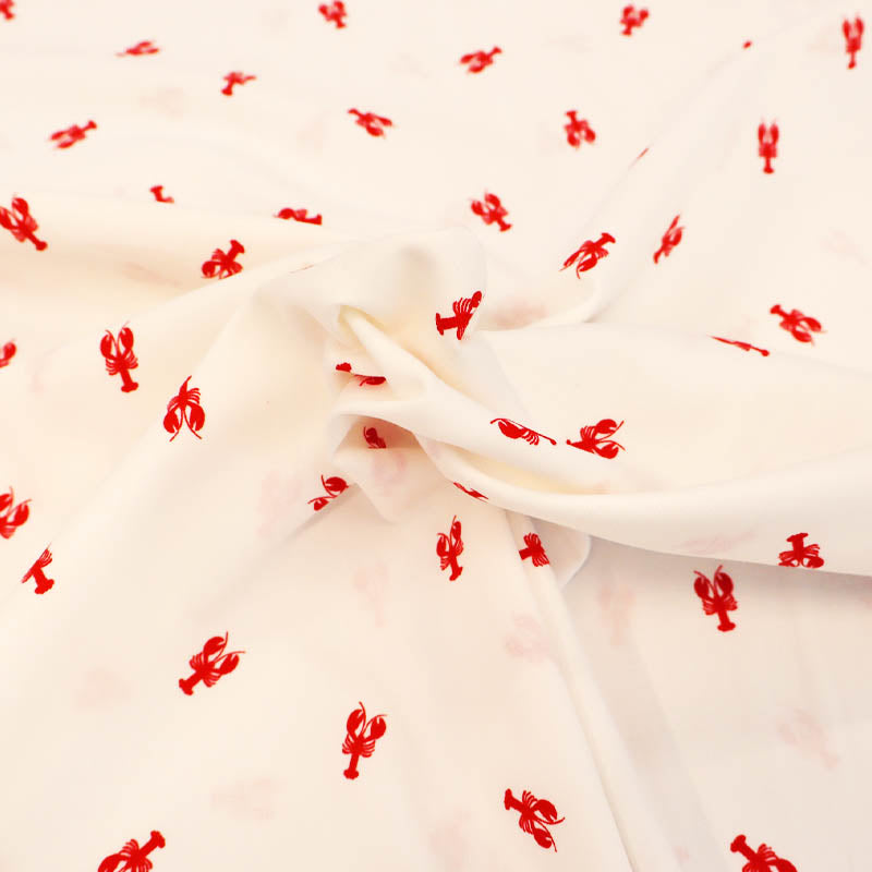 Cotton Wide Width Poplin - White - Lobbie