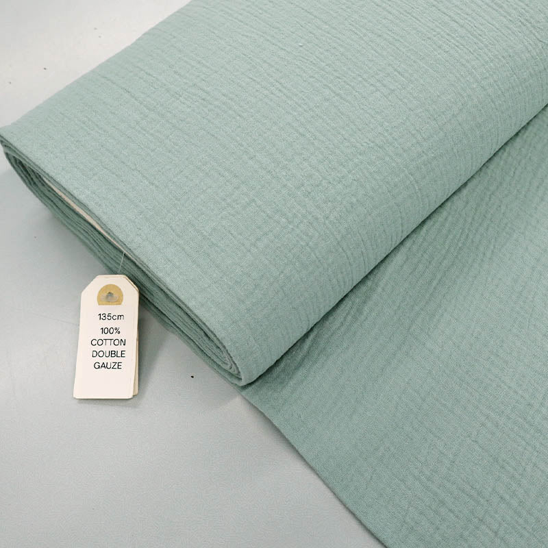 Cotton Double Gauze  - Pistachio