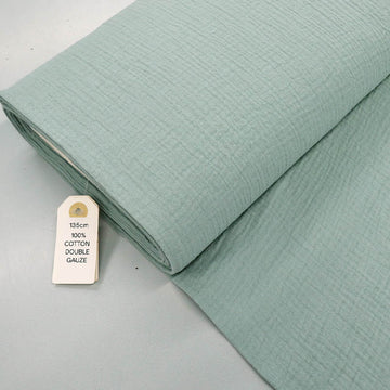 Cotton Double Gauze  - Pistachio
