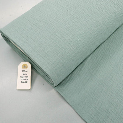 Cotton Double Gauze  - Pistachio