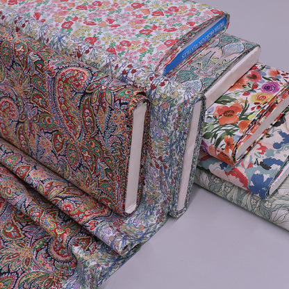 Dressmaking Floral Cotton Lawn - Green - Rosemary