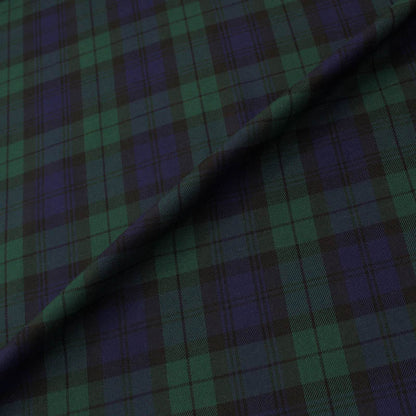 65CM REMNANT Tartan - Viscose and Polyester - Black Watch
