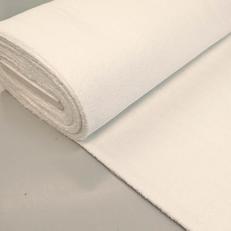 Deadstock Bamboo Towelling - Bright White