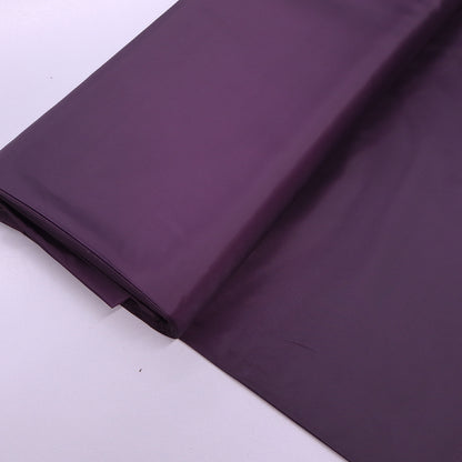 Dressmaking Anti Static Polyester Lining Fabric - Deep Purple