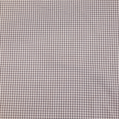 Dressmaking Cotton - Mini Gingham - Grey