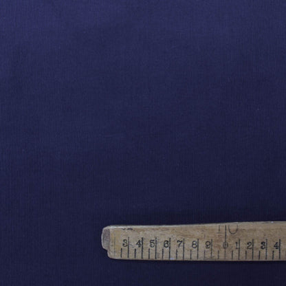 100% Cotton   Dark Blue Needlecord Fabric