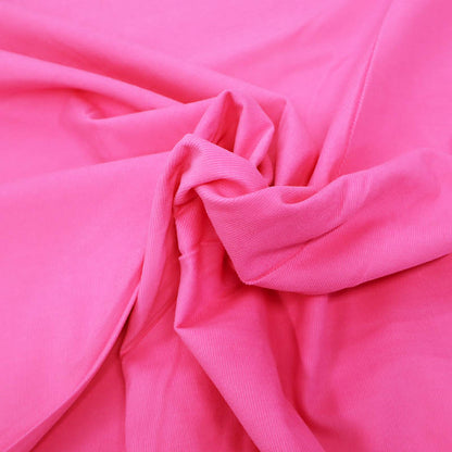 100% Cotton Needlecord Fabric - Bubblegum Pink