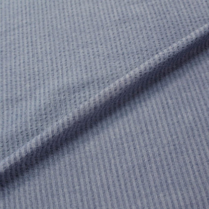 Blue Grey 100% cotton Seersucker Fabric
