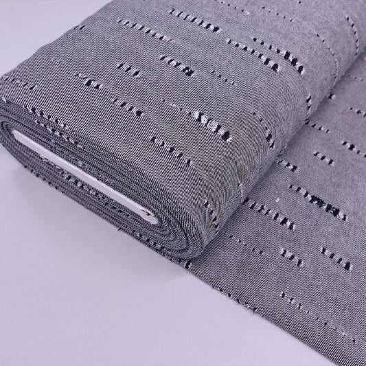 Dressmaking Distressed Denim - Black