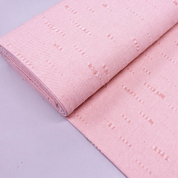 80% Cotton 20% Polyester Pink Distressed Denim Fabric