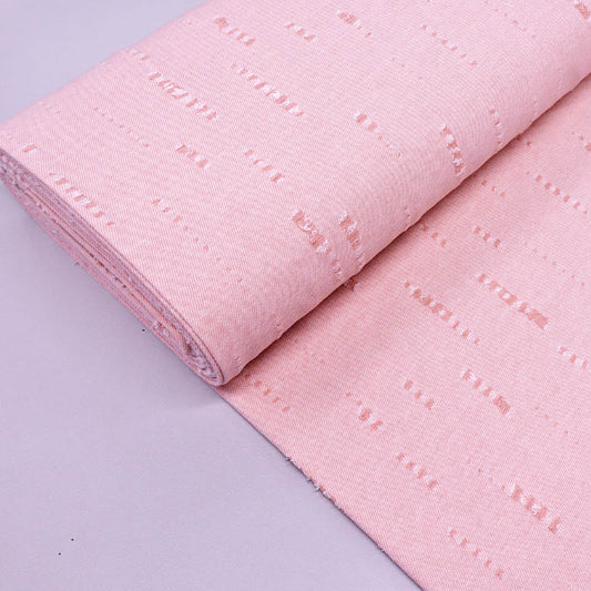 Dressmaking Distressed Denim - Pink