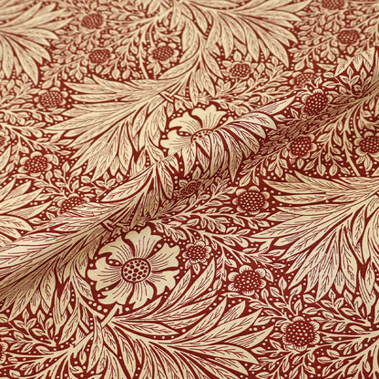 Dressmaking Floral Cotton Lawn - Red - Felix