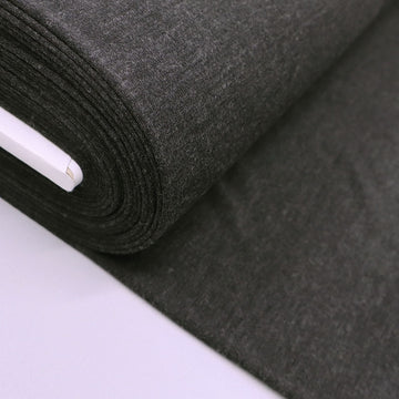 Dressmaking Merino Wool Knit - Charcoal