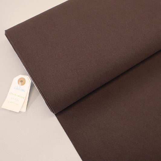Dressmaking Stonewashed Cotton - Chocolate Brown