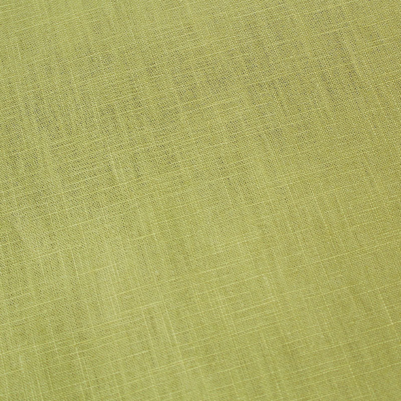 Asparagus Green Washed Linen Fabric