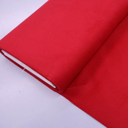 Dressmaking Cotton Needlecord - Red