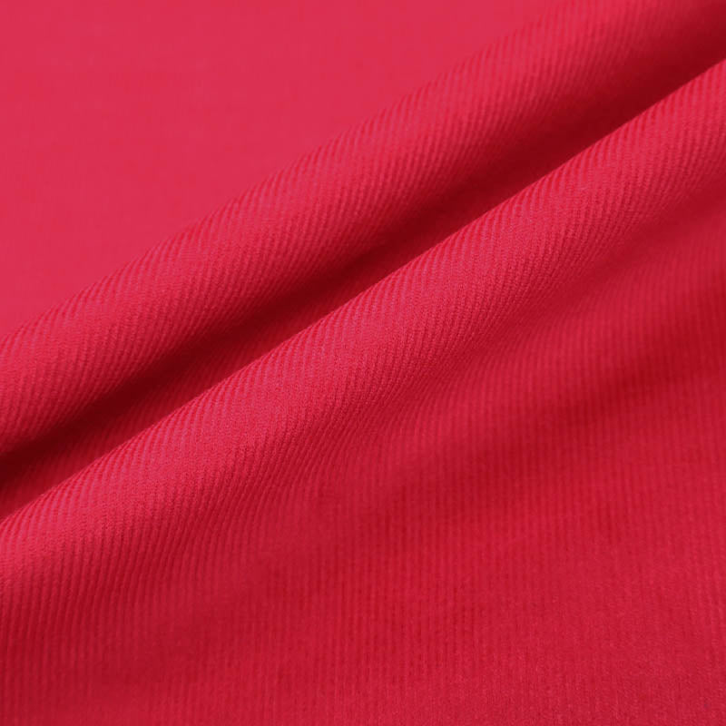 Dressmaking Cotton Needlecord - Red
