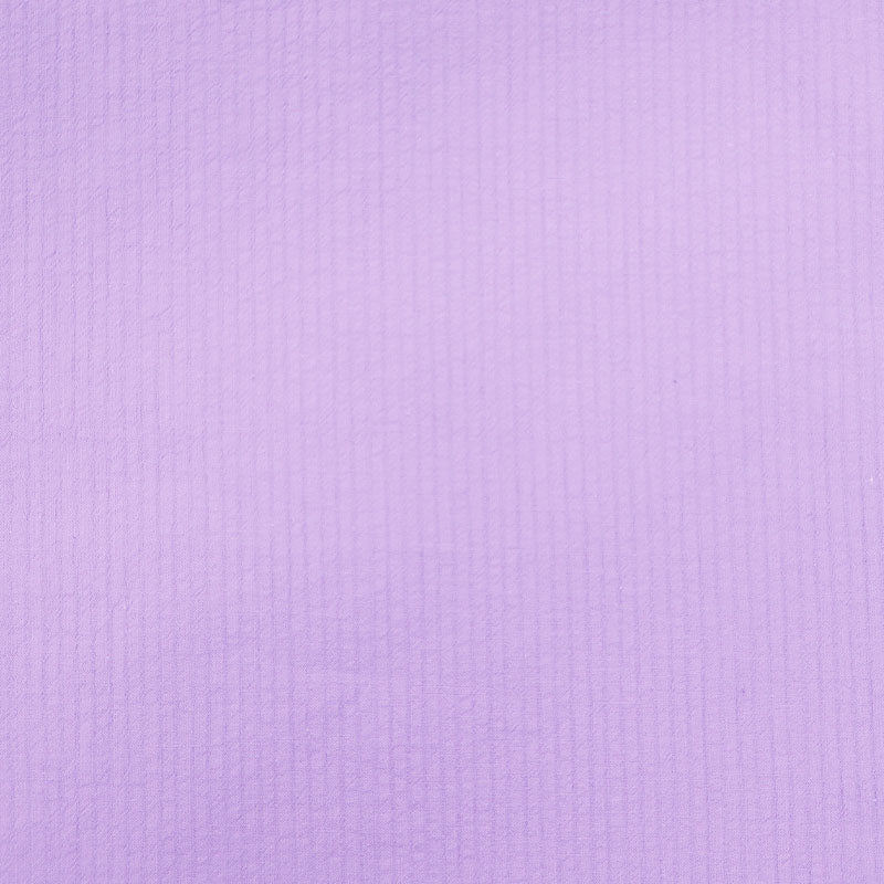 100% Cotton Lilac Cotton Seersucker Fabric