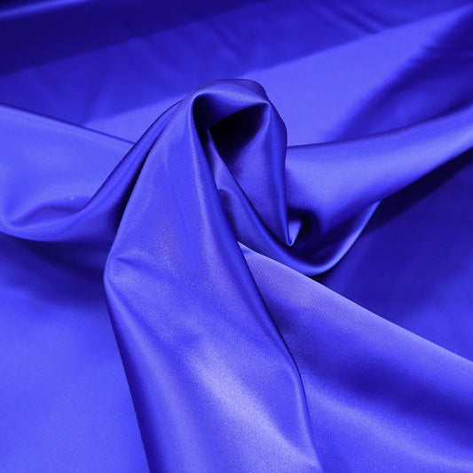 Dressmaking Satin - Royal Blue