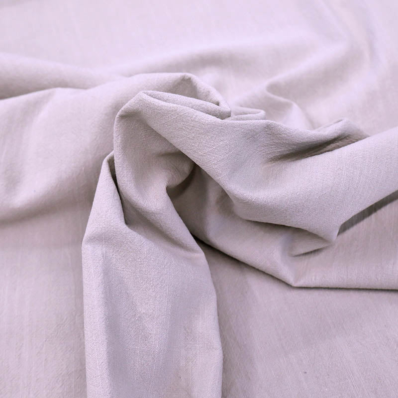 100% Cotton Pale Grey Stonewashed Cotton Fabric