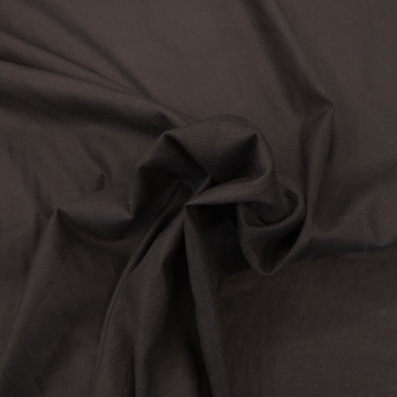 Black Egyptian 100% Cotton Voile Fabric