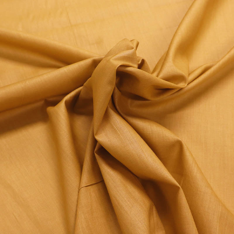 Egyptian Cotton Voile - Mustard Yellow