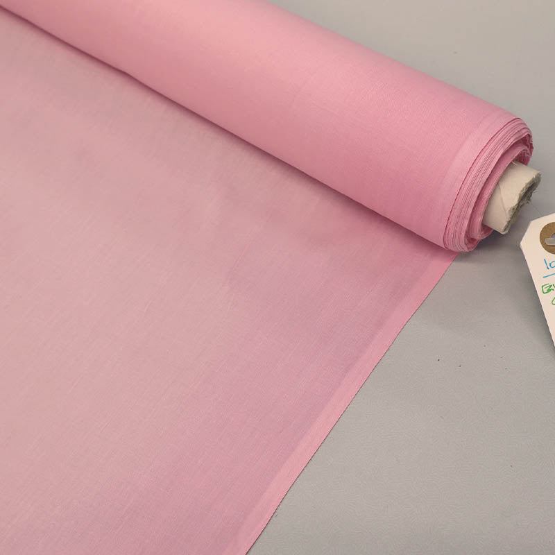 Egyptian Cotton Voile - Pale Pink