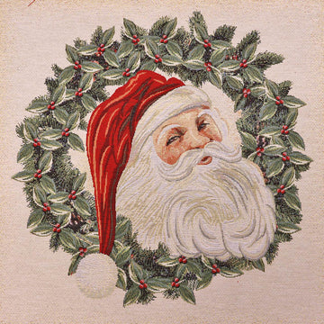 Father Christmas Tapestry Cushion/Bag Panel