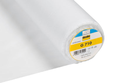Lightweight Cotton Interfacing - White
