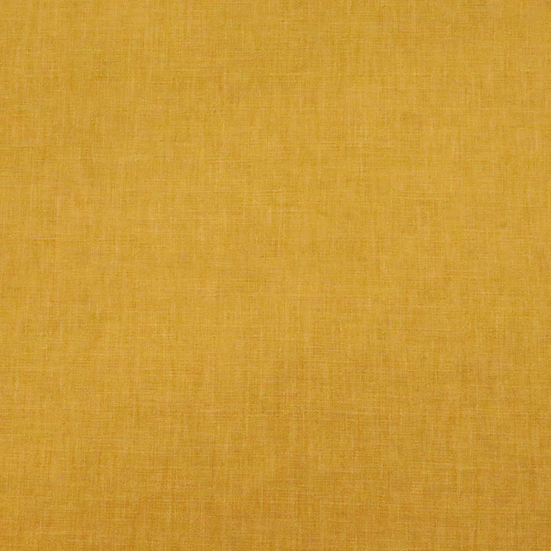 54% BCI Cotton 46% Polyester Plain Furnishing Fabric - Yellow