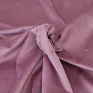 100% Polyester Heather Pink Velvet Fabric for furnishing and dressmaking 