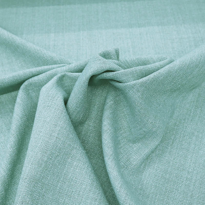 85% Polyester 15% Cotton Cambridge Blue - Green Upholstery Fabric