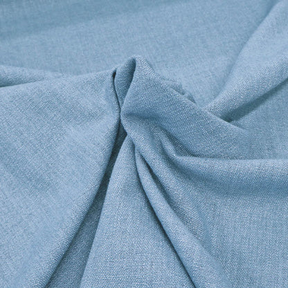 85% Polyester 15% Cotton Lagoon Blue Furnishing & Upholstery Fabric